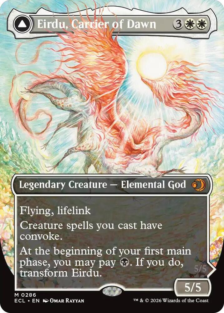 Eirdu, Carrier of Dawn // Isilu, Carrier of Twilight - 286 - mythic