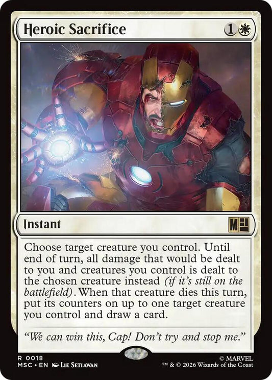 Heroic Sacrifice - 18 - rare
