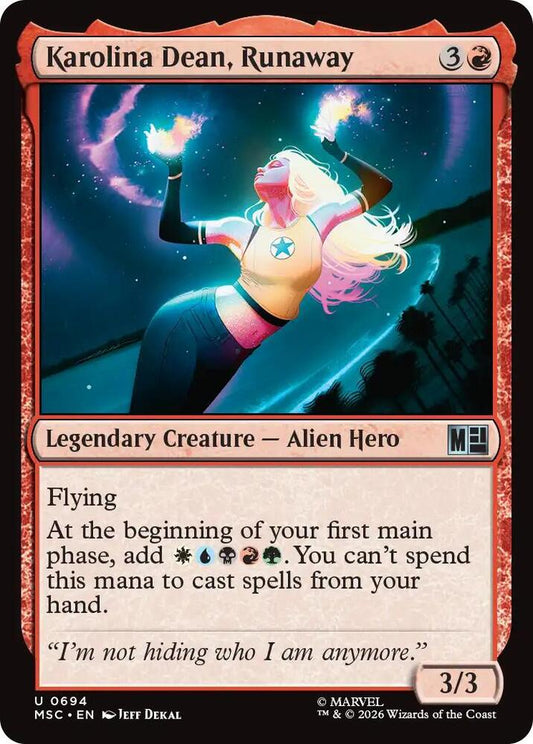 Karolina Dean, Runaway - 694 - uncommon