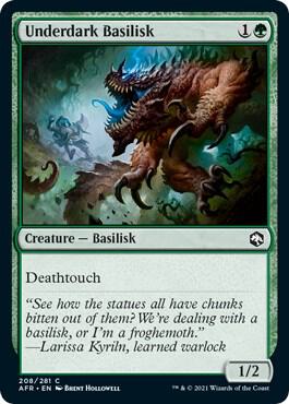Underdark Basilisk - 208 - common