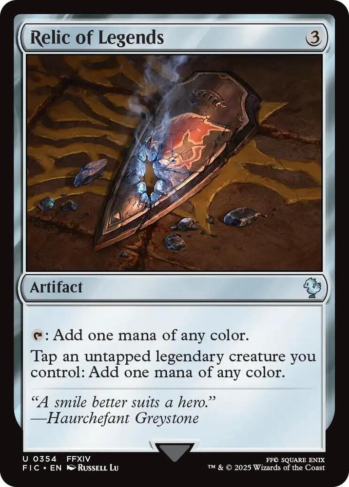 Relic of Legends - 354 - uncommon
