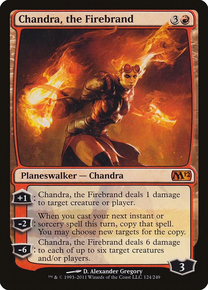 Chandra, the Firebrand - 124 - mythic