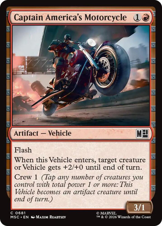 Captain America's Motorcycle - 681 - common