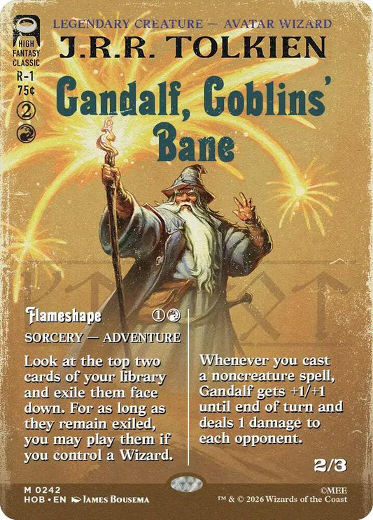 Gandalf, Goblins' Bane // Flameshape - 242 - mythic