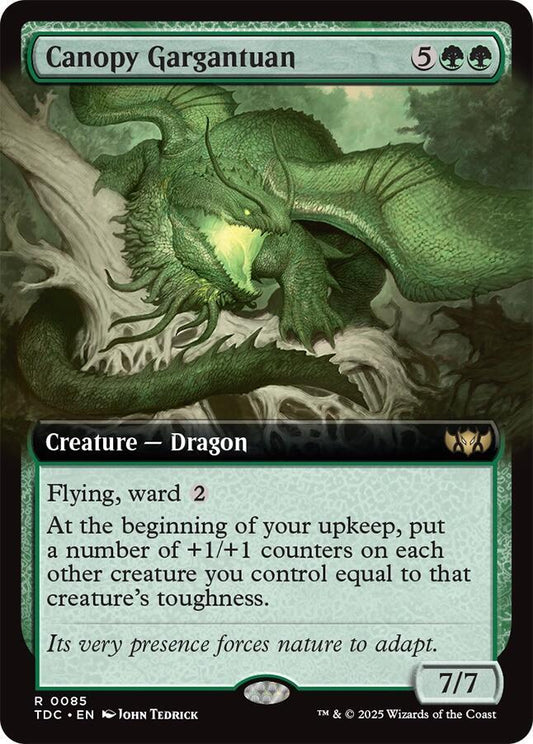 Canopy Gargantuan - 85 - rare