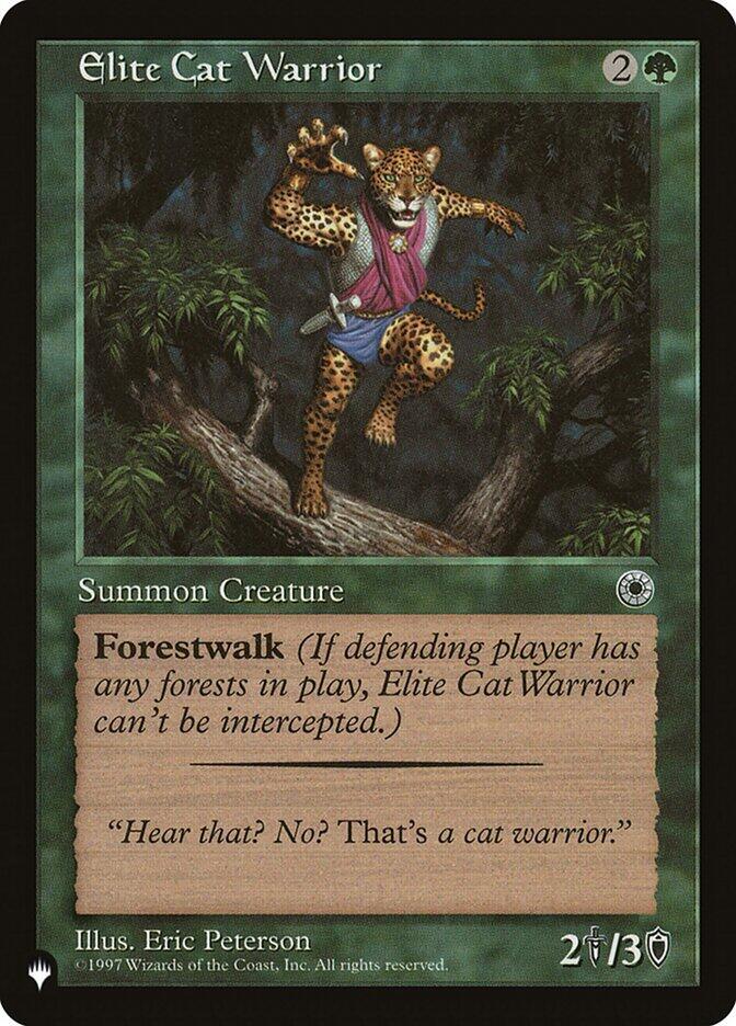 Elite Cat Warrior - POR-163 - common