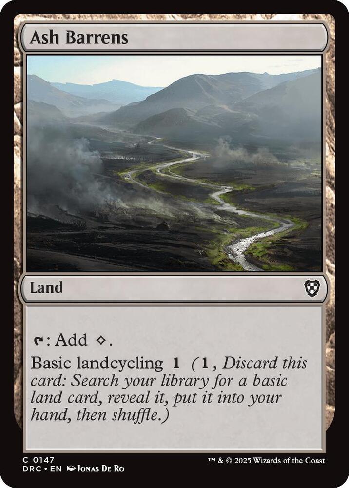 Ash Barrens - 147 - common