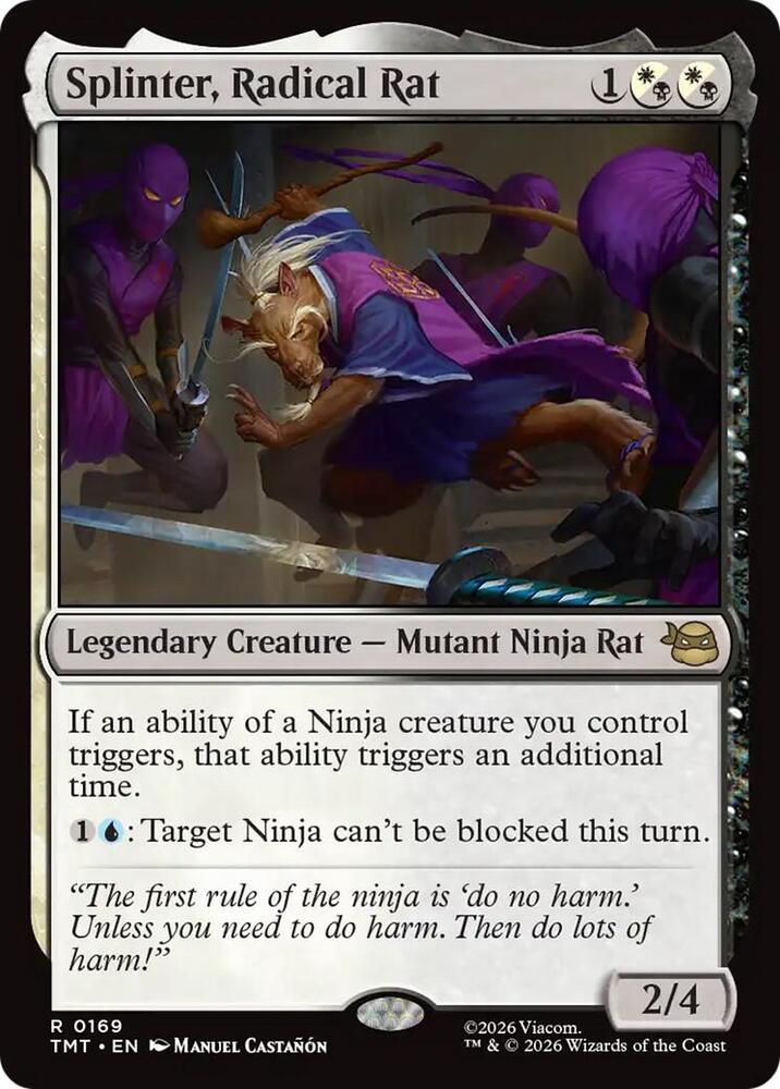 Splinter, Radical Rat - 169 - rare