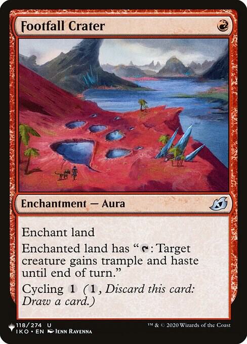 Footfall Crater - IKO-118 - uncommon