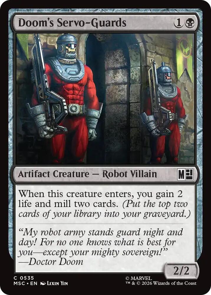 Doom's Servo-Guards - 535 - common