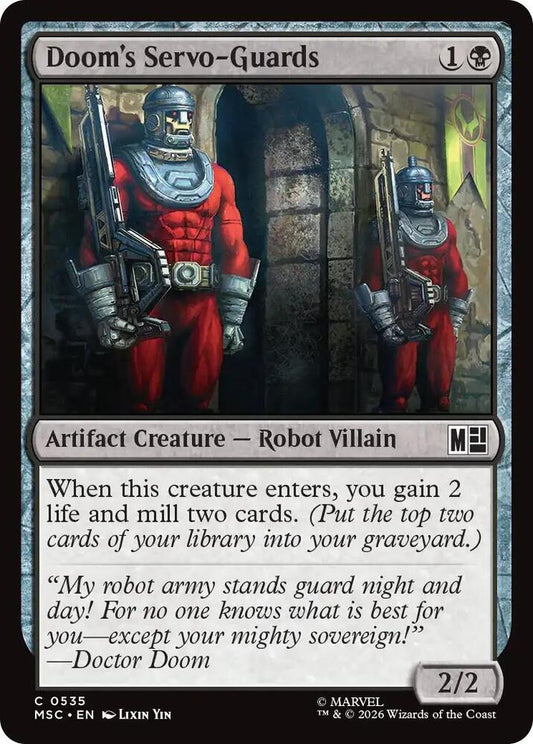 Doom's Servo-Guards - 535 - common