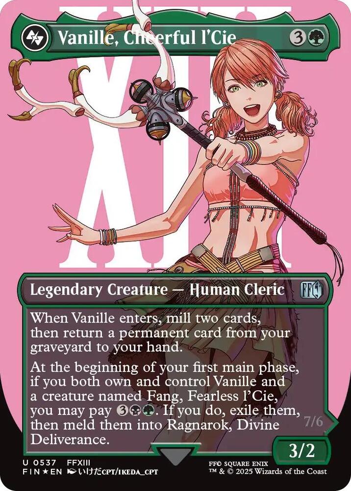 Vanille, Cheerful l'Cie - 537 - uncommon