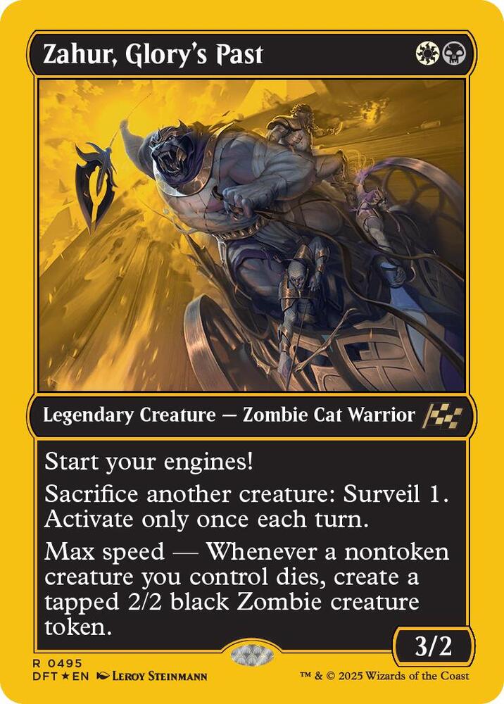 Zahur, Glory's Past - 495 - rare