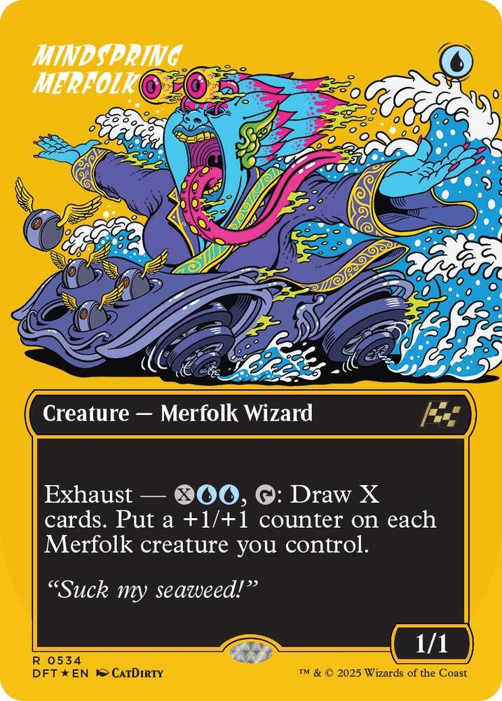 Mindspring Merfolk - 534 - rare