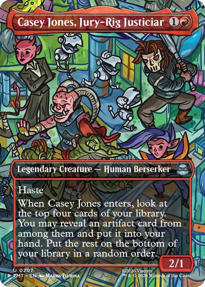 Casey Jones, Jury-Rig Justiciar - 207 - uncommon