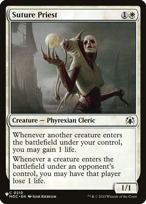 Suture Priest - MOC-210 - common