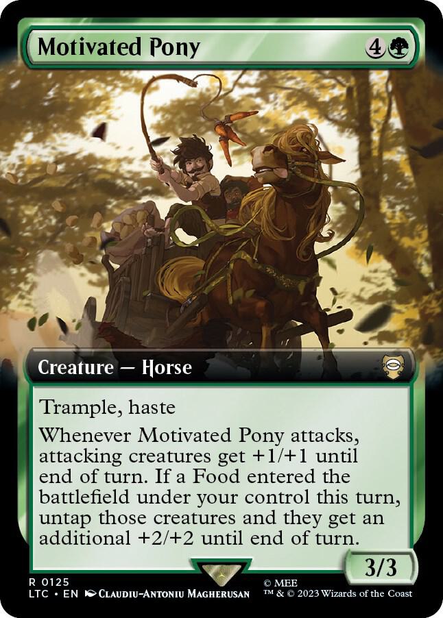 Motivated Pony - 125 - rare