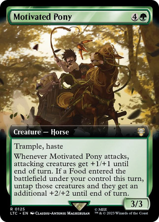 Motivated Pony - 125 - rare