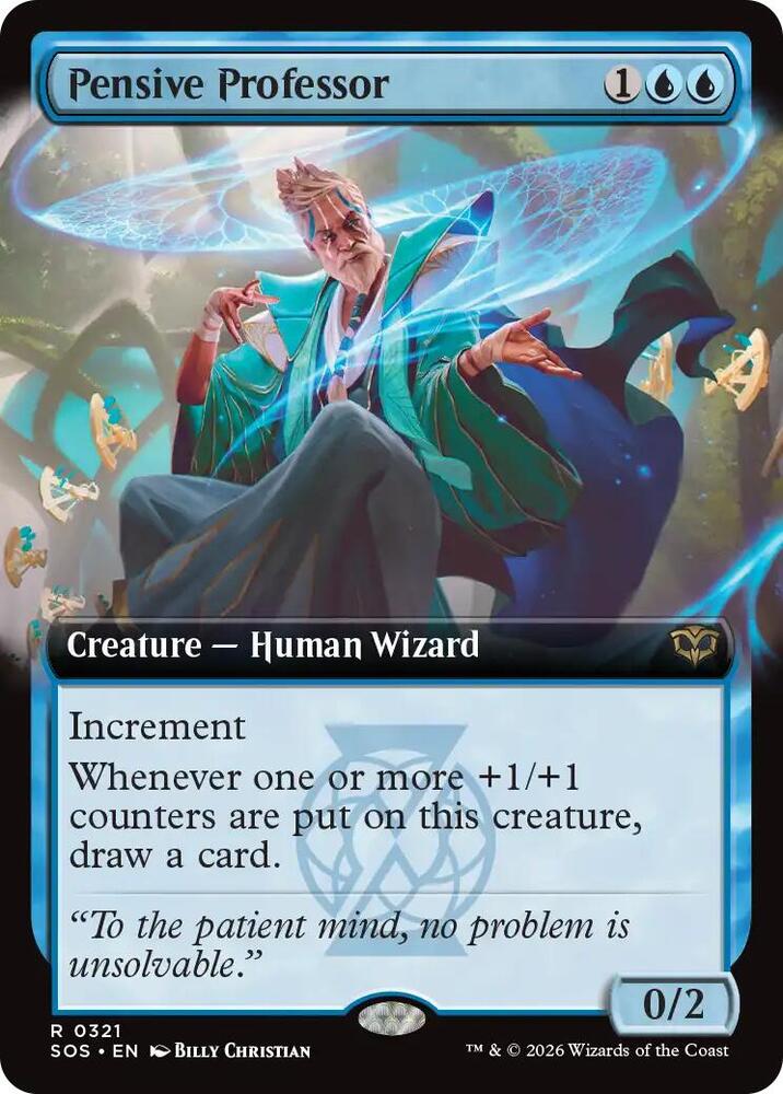 Pensive Professor - 321 - rare