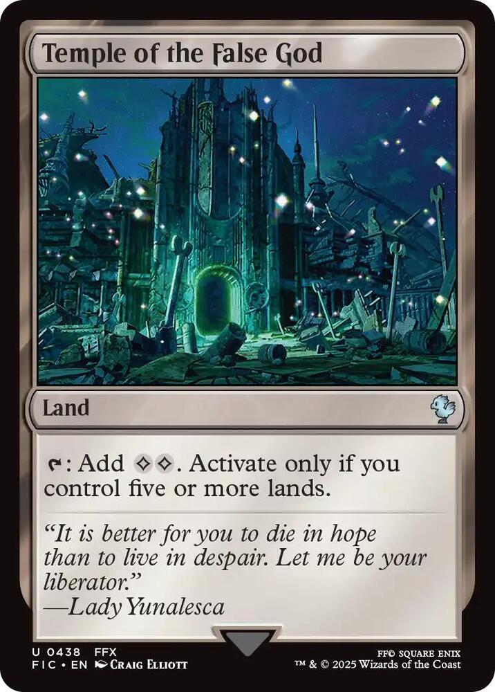 Temple of the False God - 438 - uncommon