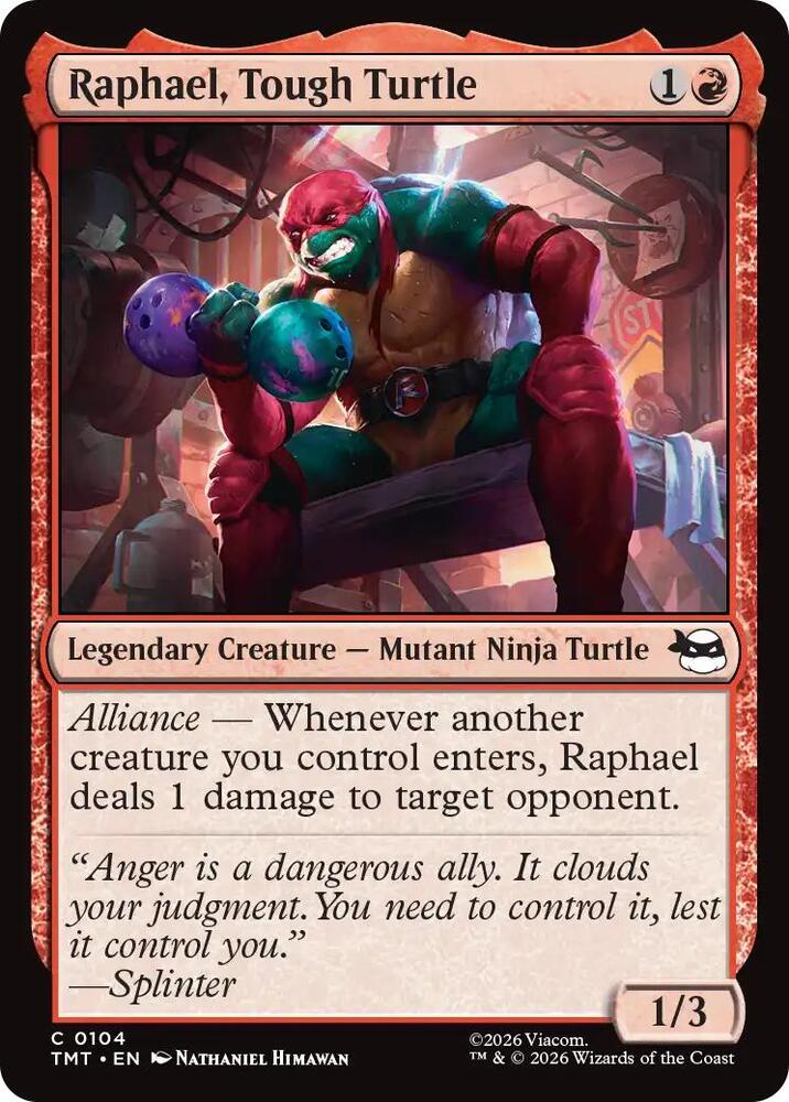 Raphael, Tough Turtle - 104 - common