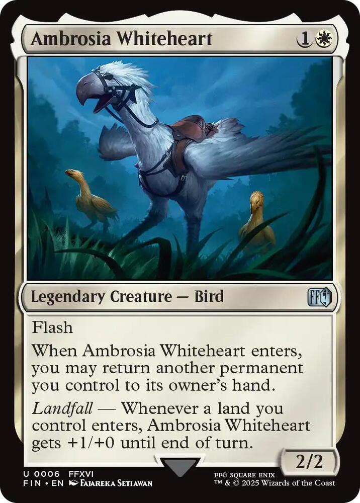 Ambrosia Whiteheart - 6 - uncommon