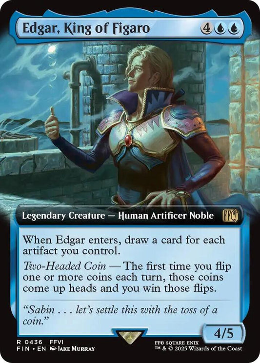 Edgar, King of Figaro - 436 - rare