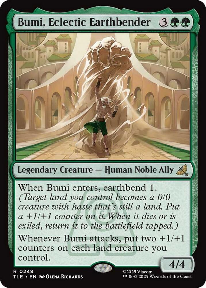 Bumi, Eclectic Earthbender - 248 - rare