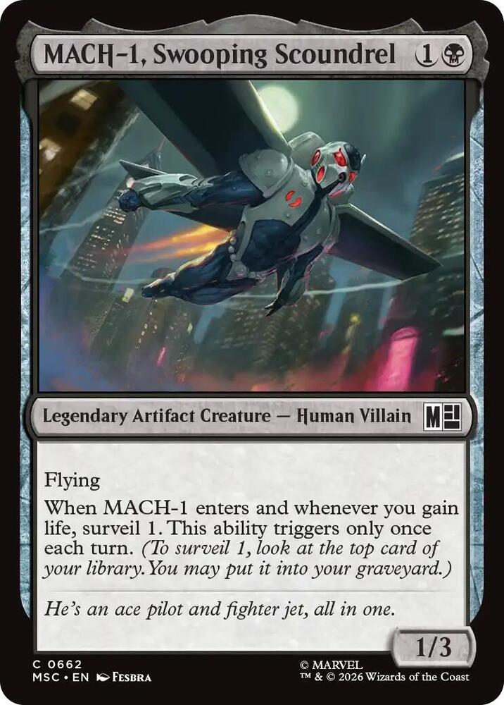 MACH-1, Swooping Scoundrel - 662 - common
