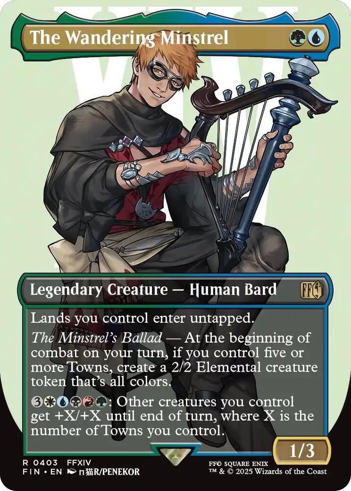 The Wandering Minstrel - 403 - rare