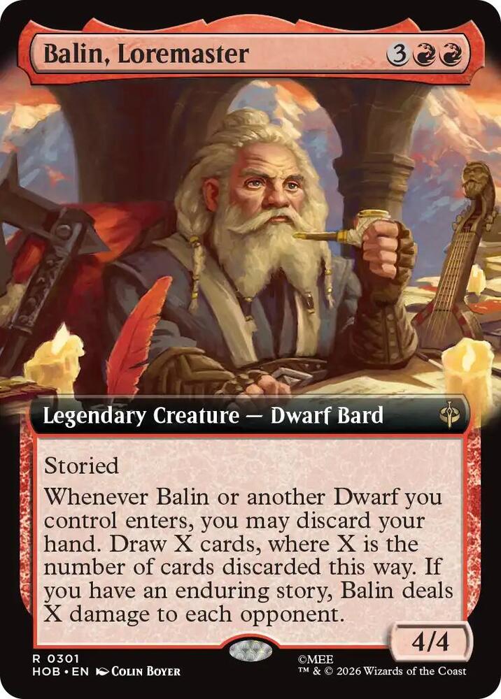 Balin, Loremaster - 301 - rare