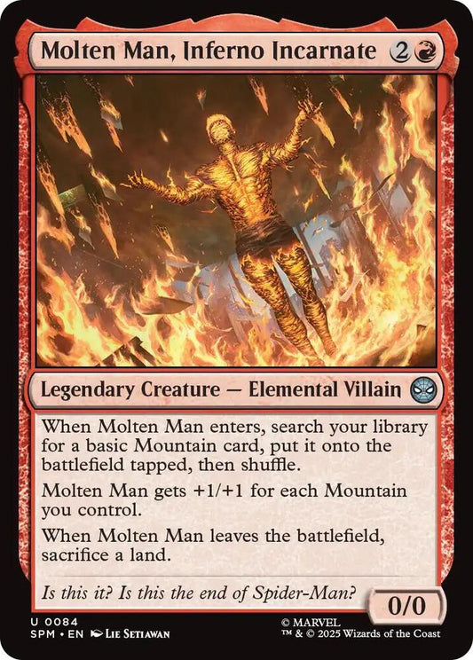 Molten Man, Inferno Incarnate - 84 - uncommon