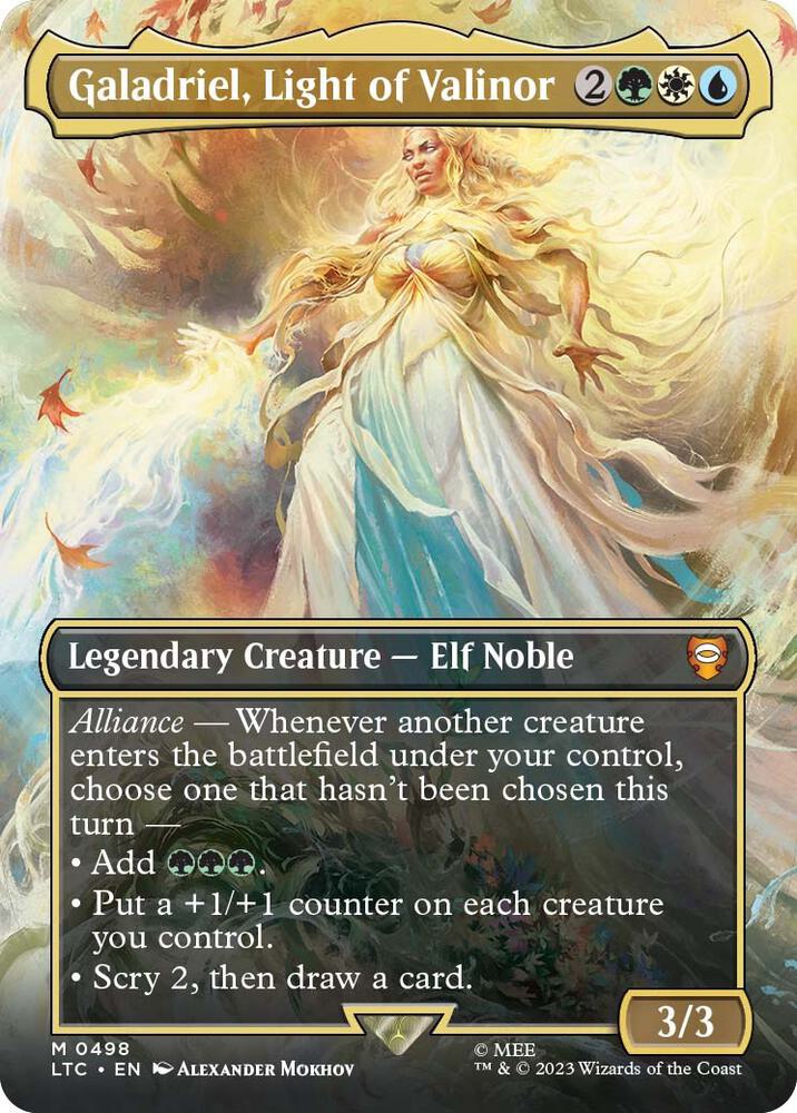 Galadriel, Light of Valinor - 498 - mythic