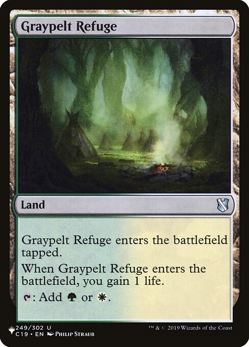 Graypelt Refuge - C19-249 - uncommon