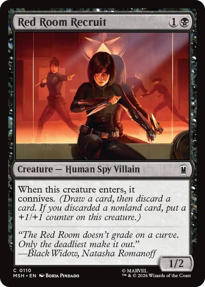 Red Room Recruit - 110 - common