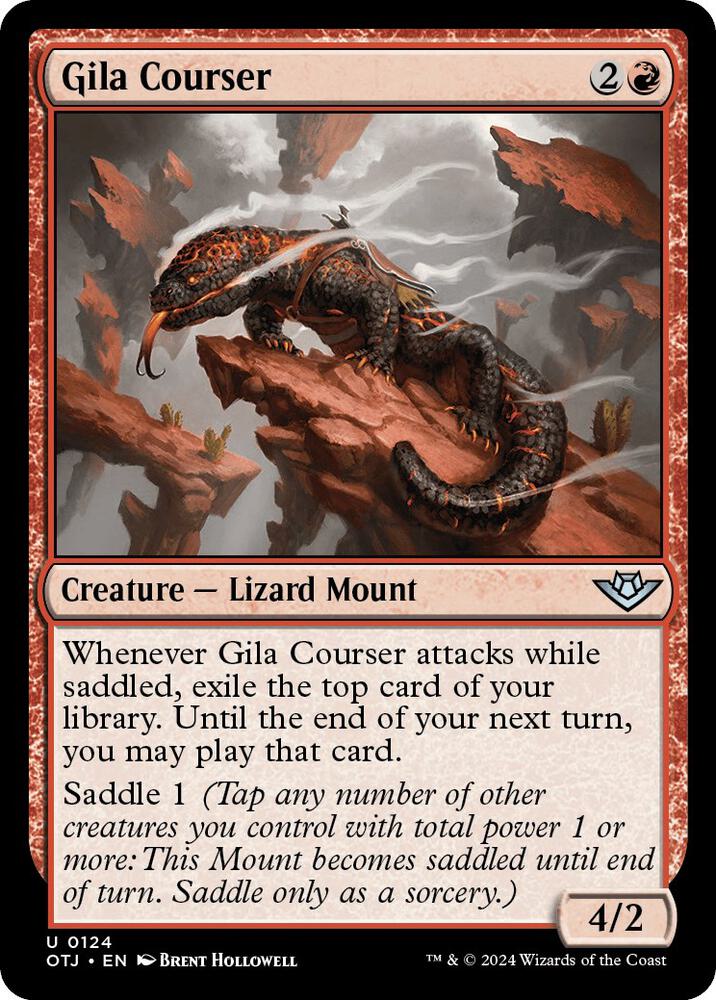 Gila Courser - 124 - uncommon