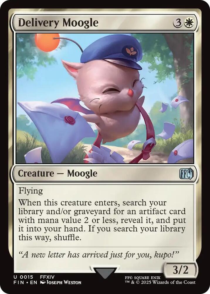 Delivery Moogle - 15 - uncommon