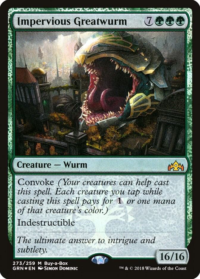 Impervious Greatwurm - 273 - mythic
