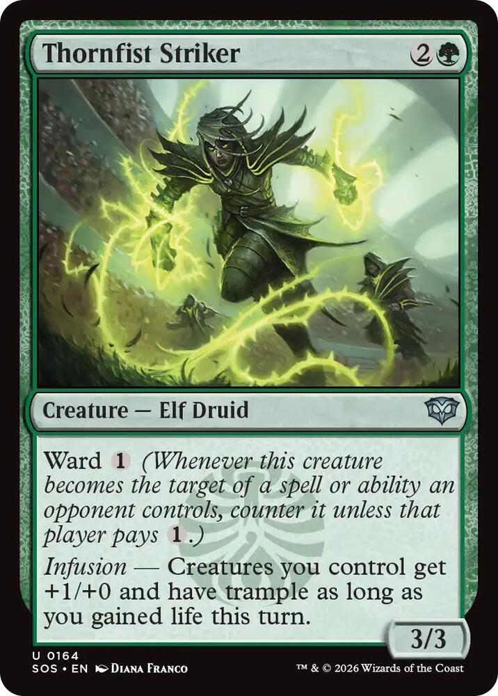 Thornfist Striker - 164 - uncommon