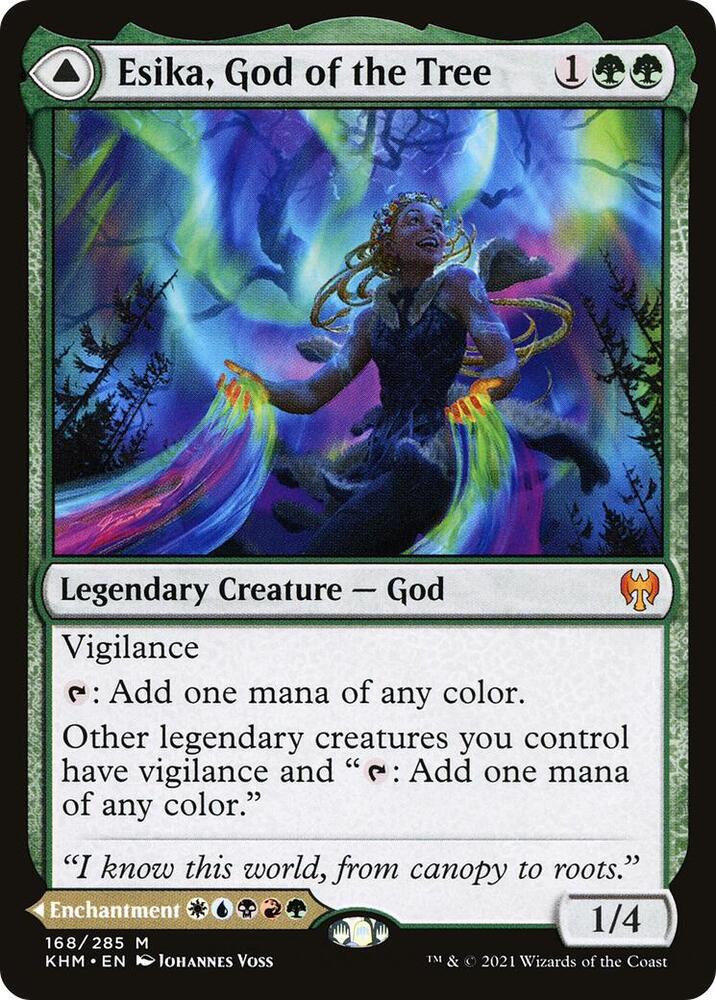 Esika, God of the Tree // The Prismatic Bridge - 168 - mythic