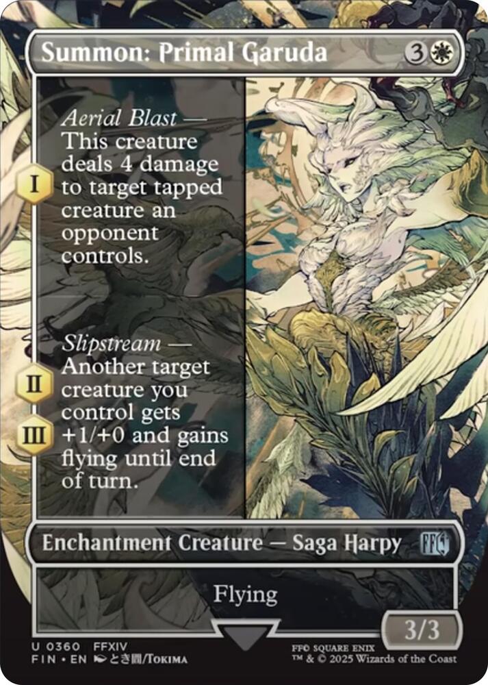 Summon: Primal Garuda - 360 - uncommon