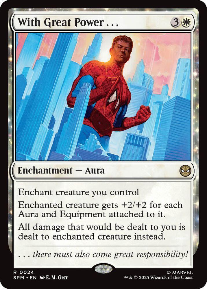 With Great Power . . . - 24 - rare