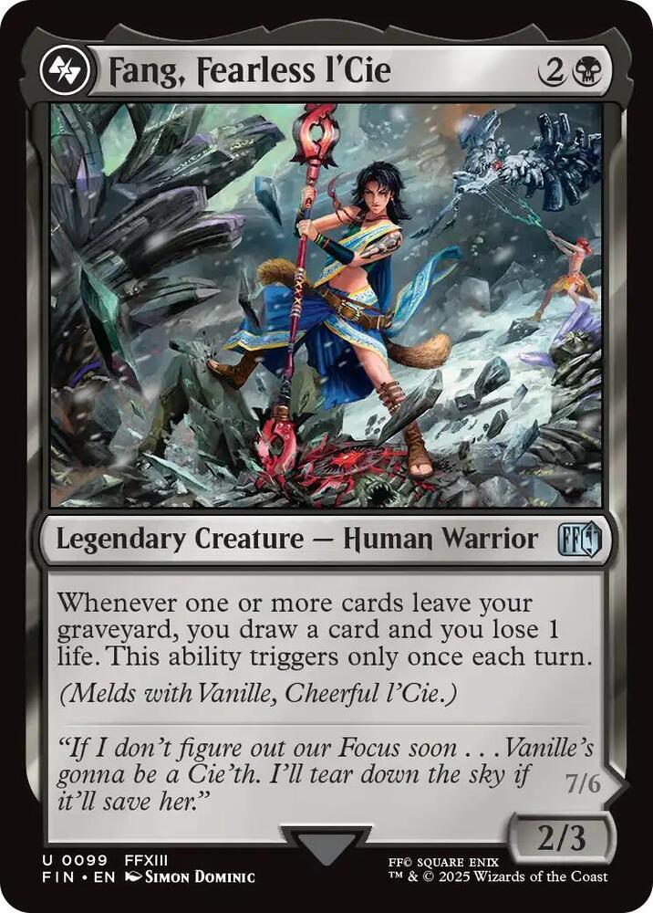 Fang, Fearless l'Cie - 99 - uncommon