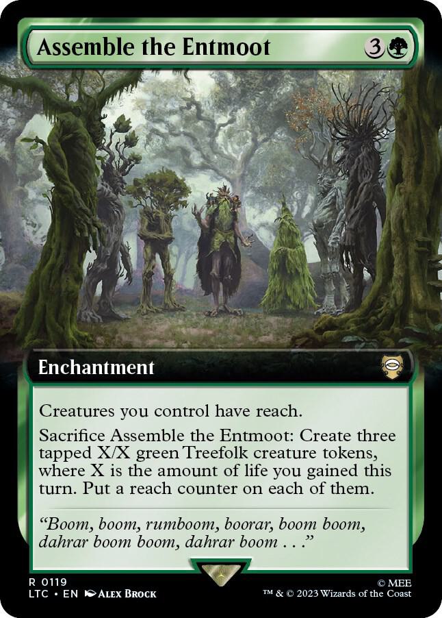 Assemble the Entmoot - 119 - rare