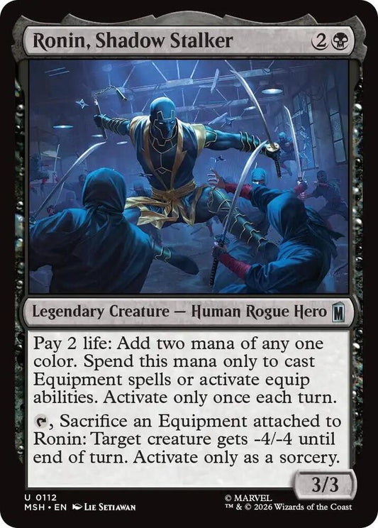 Ronin, Shadow Stalker - 112 - uncommon