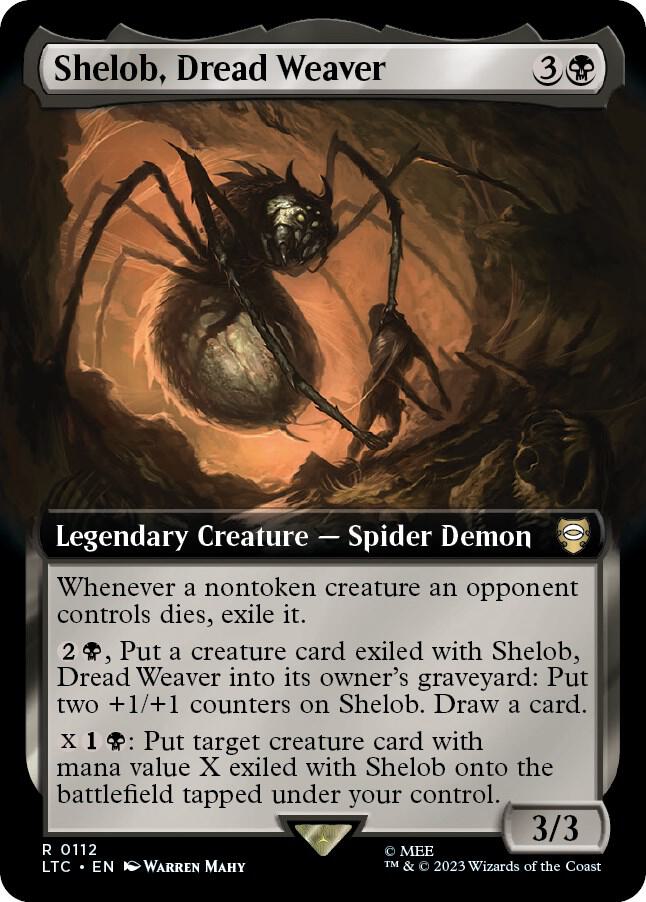 Shelob, Dread Weaver - 112 - rare