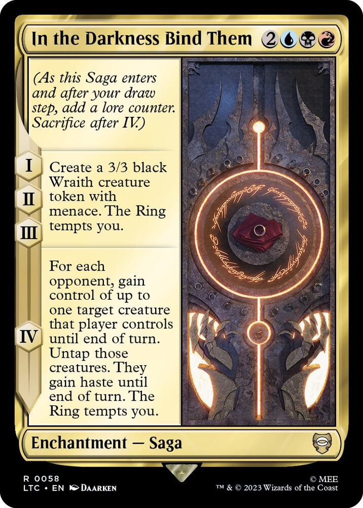 In the Darkness Bind Them - 58 - rare