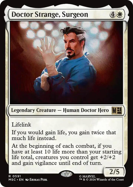 Doctor Strange, Surgeon - 591 - rare