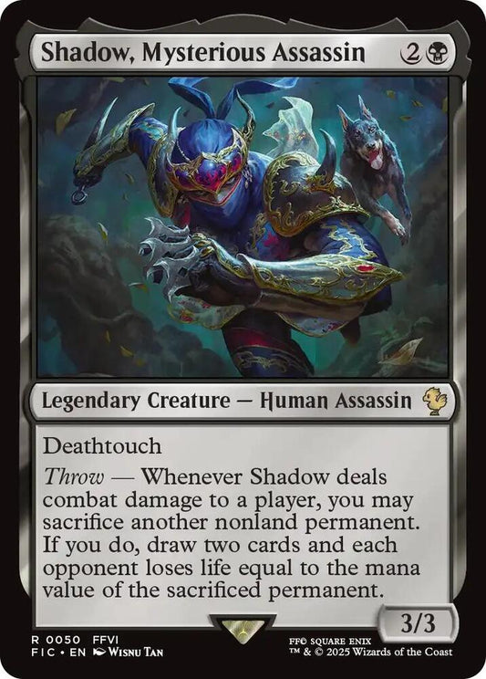 Shadow, Mysterious Assassin - 50 - rare