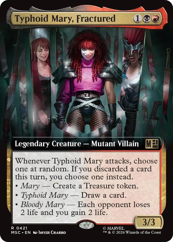 Typhoid Mary, Fractured - 421 - rare